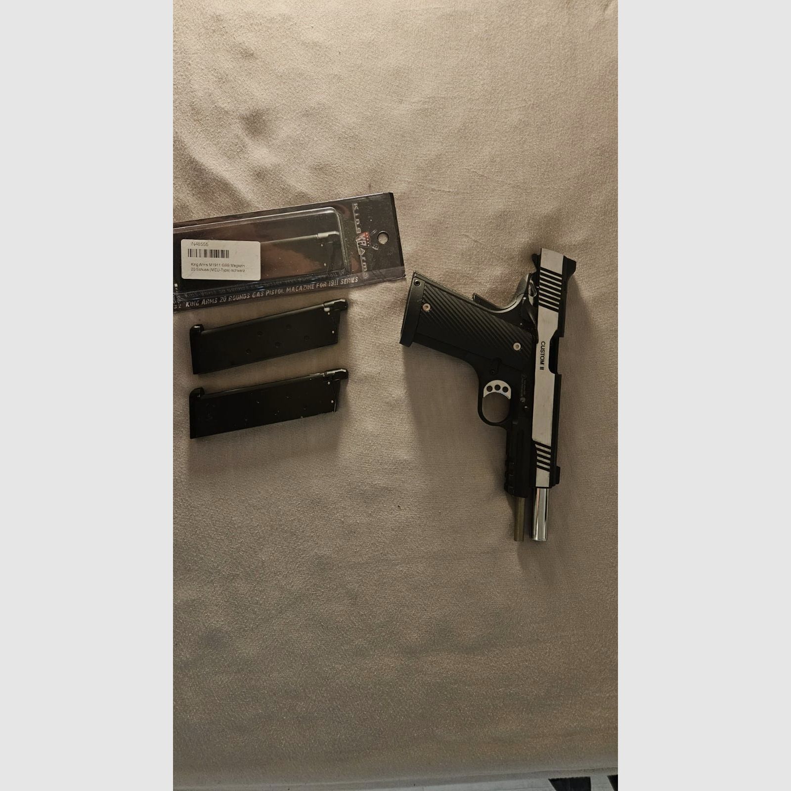 King Arms 1911 Full Metal GBB 6mm BB