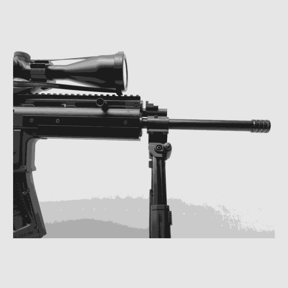 GSG GSG15 m. HAWKE Vantage ZF & Magpul Zweibein