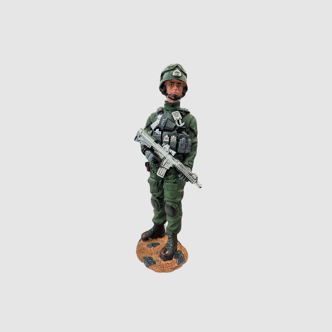 STATUE SOLDIER AMERICAN CORPS OPERATION 29CM, image 1 of 3