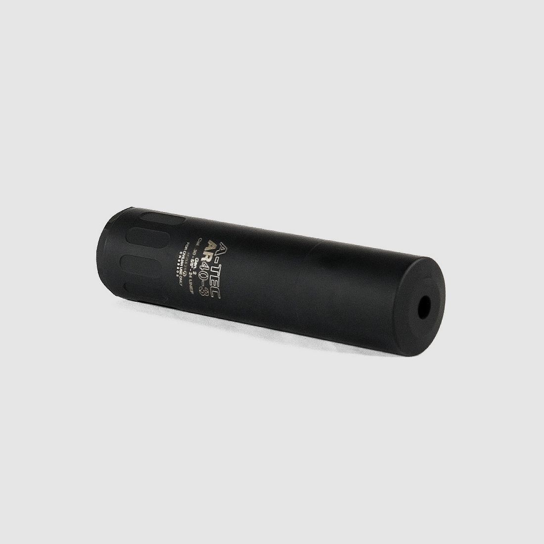 A-TEC AR40-3 compact silencer for caliber .308 WIN, thread: 5/8"-24 UNEF