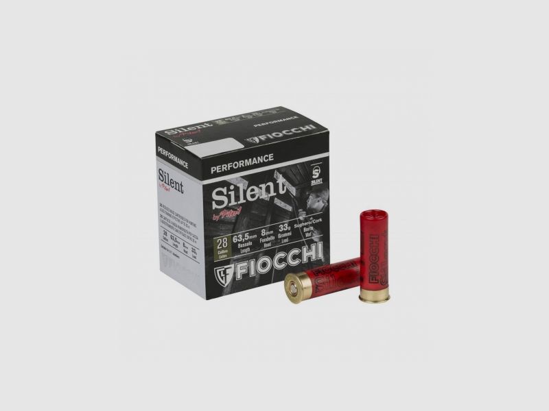 FIOCCHI SILENT-PLOMBE 9-GRAMMES 33-BOÎTE 25 PCS, image 1 sur 3