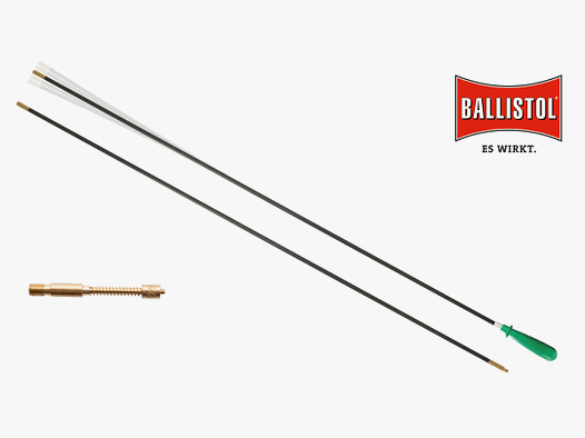 Ballistol Set Carbon-Putzstab lang