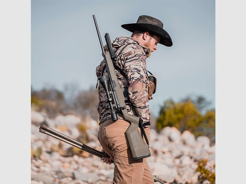 MAGPUL SHORT ACTION STOCKS MAGPUL HUNTER LITE ADJUSTABLE STOCK FOR SAVAGE AXIS SA FDE, imagen 4 de 4