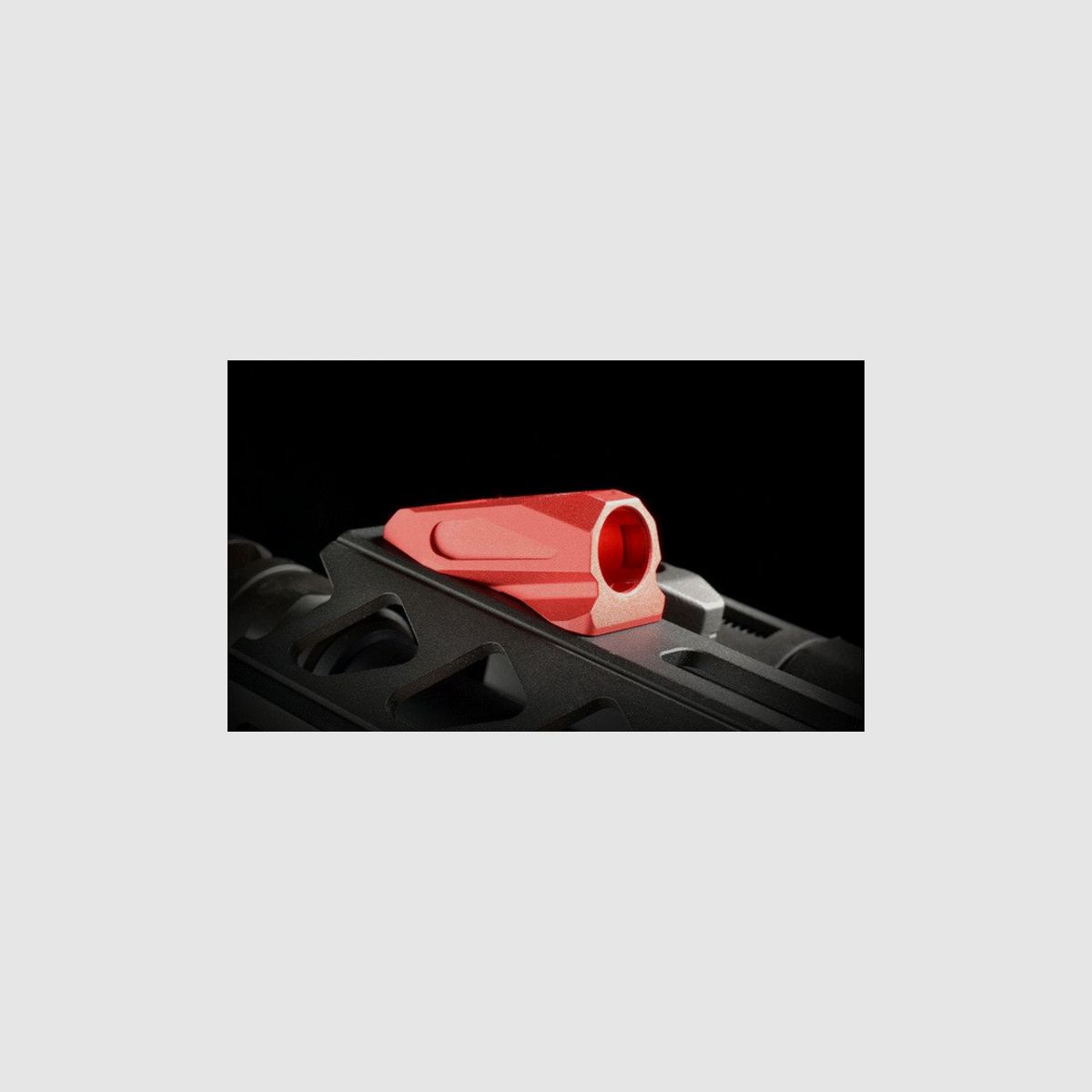 Strike Industries – Port Link Angled KeyMod / M-LOK QD Sling Mount – Red – SI-LINK-AQD-RED, image 2 of 6