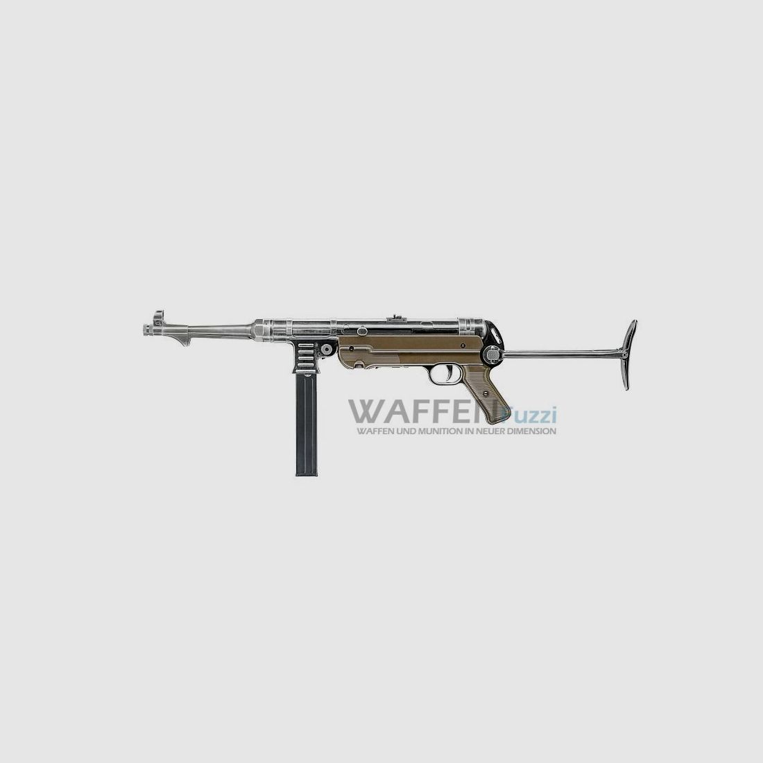 Legends MP German Legacy Edition Vollmetall CO2 Maschinenpistole Kaliber 4,5mm Stahl BB
