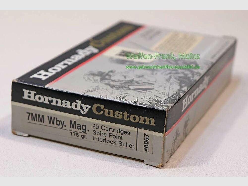 Hornady / USA Rifle Cartridges Custom 7mmWbyMag