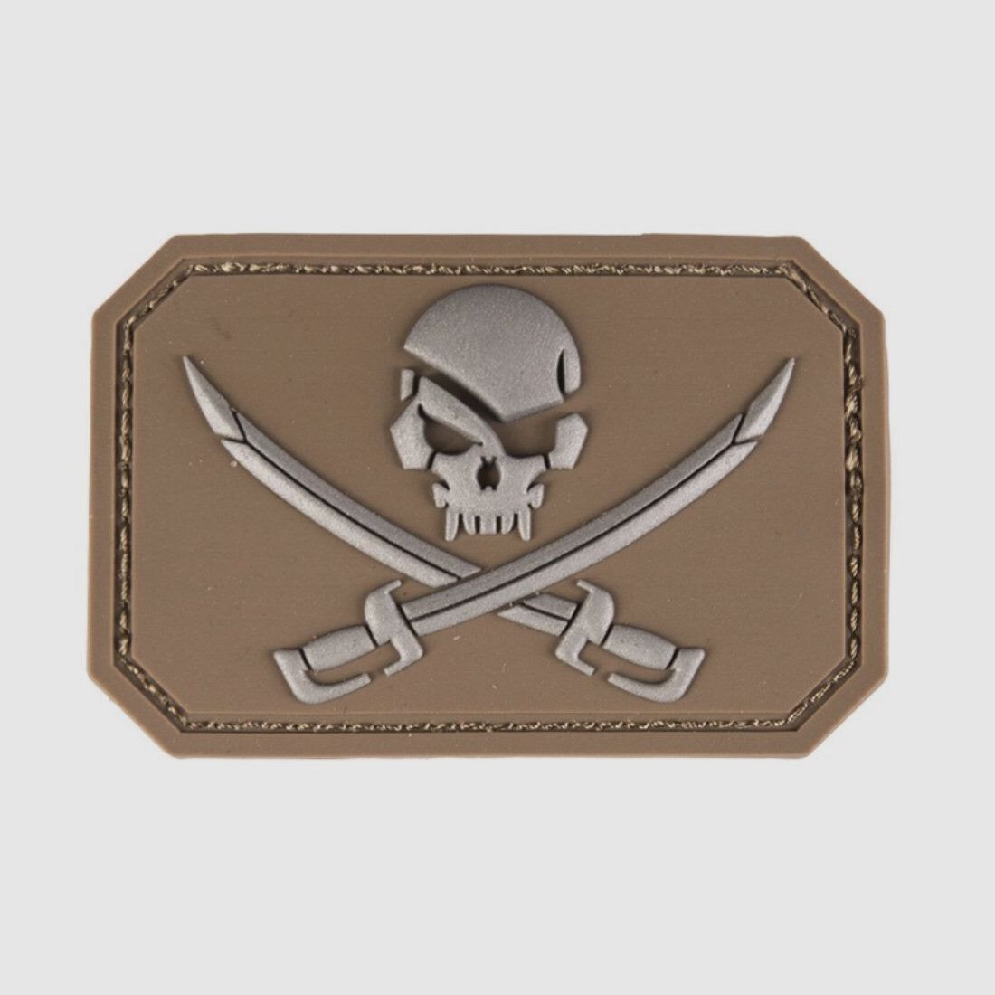 Patch Skull w/Swords COYOTE