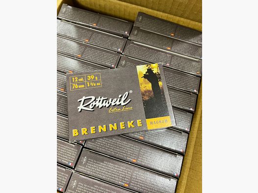 Brenneke Rottweil 12/76 Magnum 39g 600gr