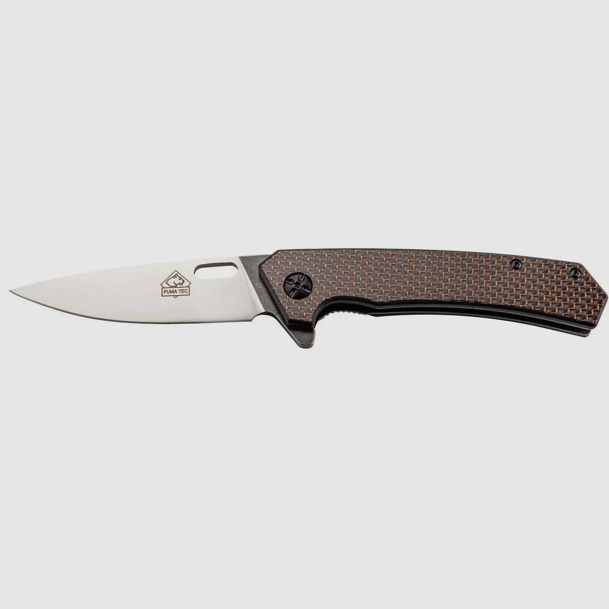 PUMA TEC Coltello Pieghevole, Carbonio con Clip