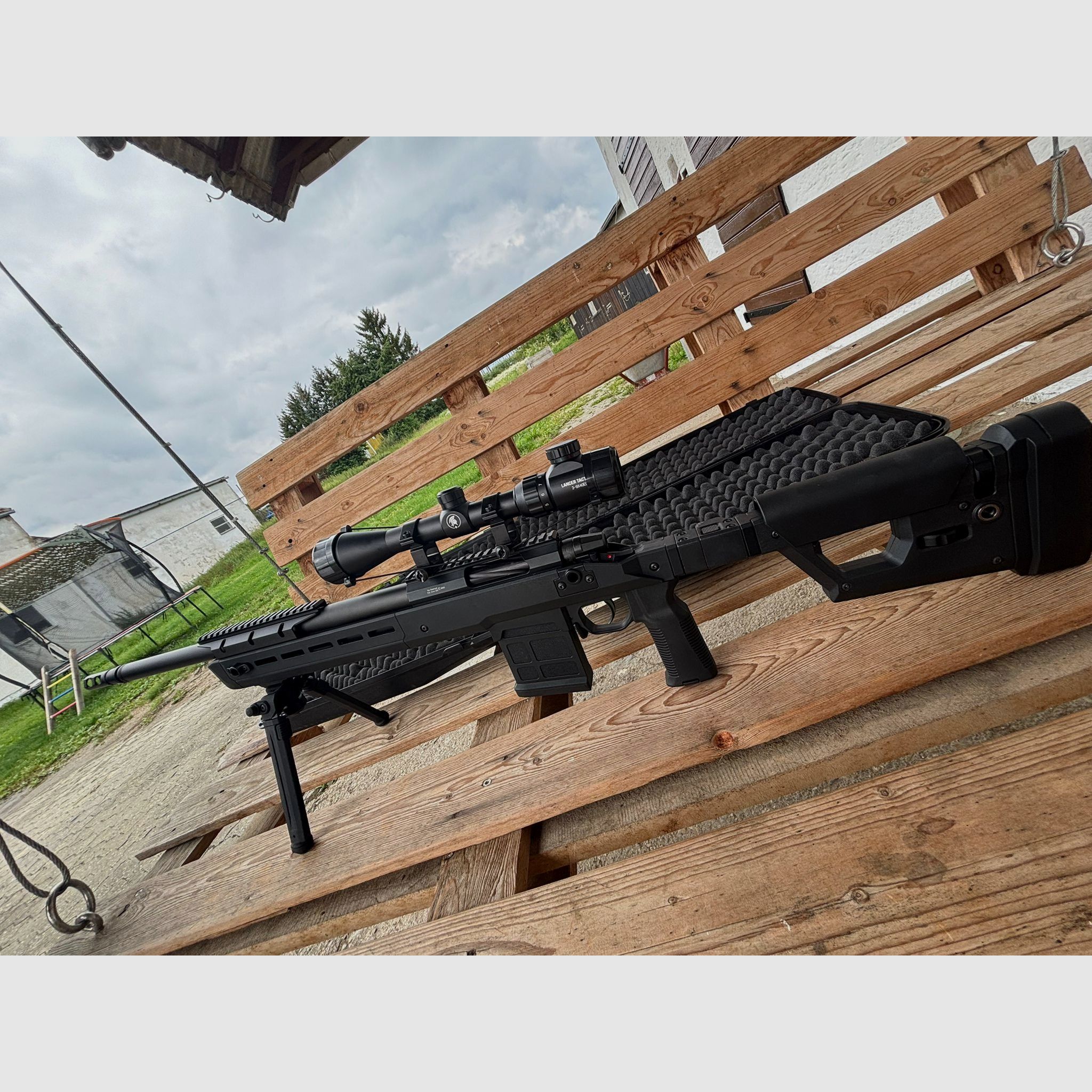 prep my airsoft - m66 spring Sniper Black 