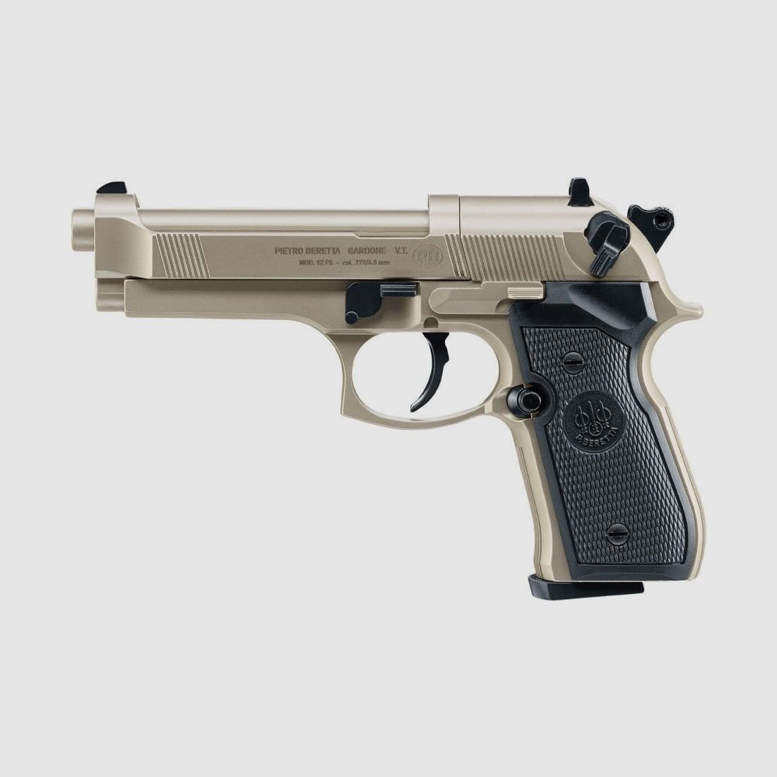 Beretta M 92 FS 4,5 mm nickel pistola ad aria
