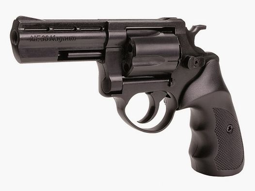 ESC ME 38 Magnum geblauwde Combat 9mm knal- en signaalwapens