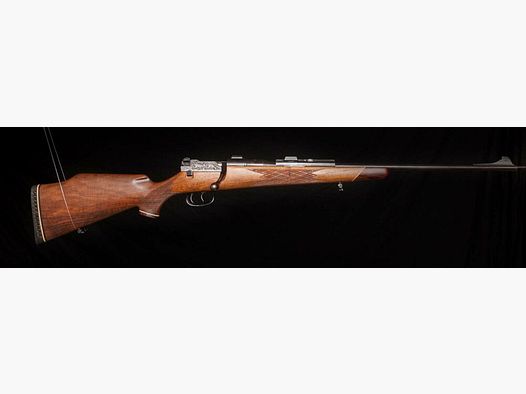 Mauser 66 S Zamek teleskopowy Luksusowy Dyplomata Grawerunek reliefowy