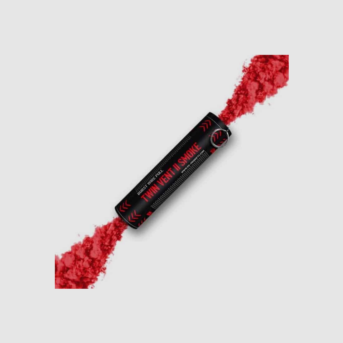 Enolagaye Twin Vent II Paintball Granata di fumo (rossa)