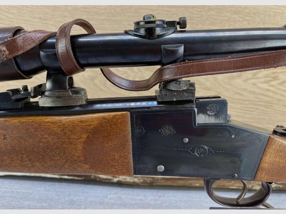 Fusil à bloc vertical - Fritz Langenhan Mod. 1936 + lunette Zielvier et .22lr