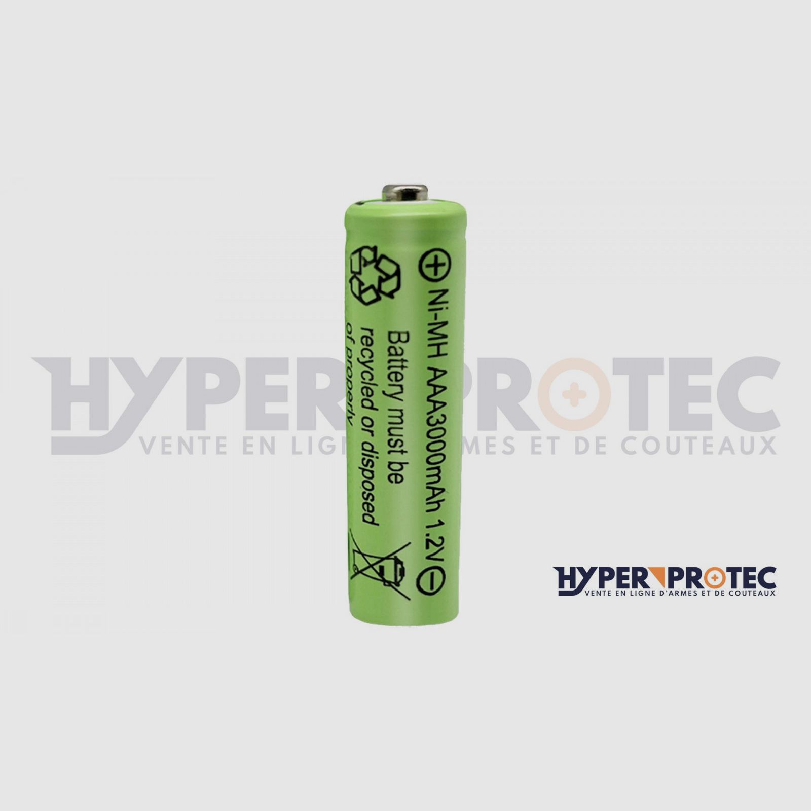 Wiederaufladbare Batterie LR3 - AAA 700 mAh, Bild 3 von 3
