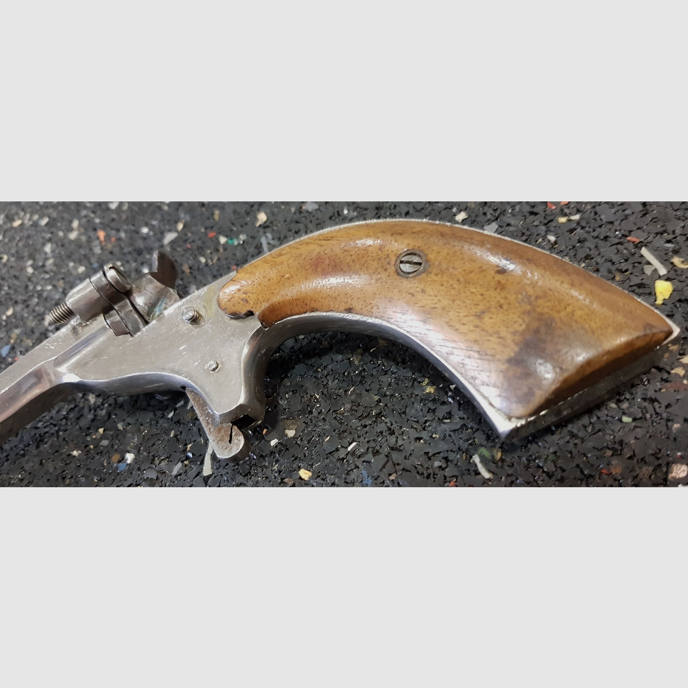 Saloon pistol, target pistol Belgian 6mm Flobert