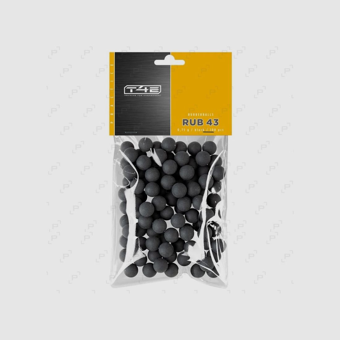 Sachet de 100 billes T4E RUB43 PRACTICE Cal. 43 pour HDR 50
