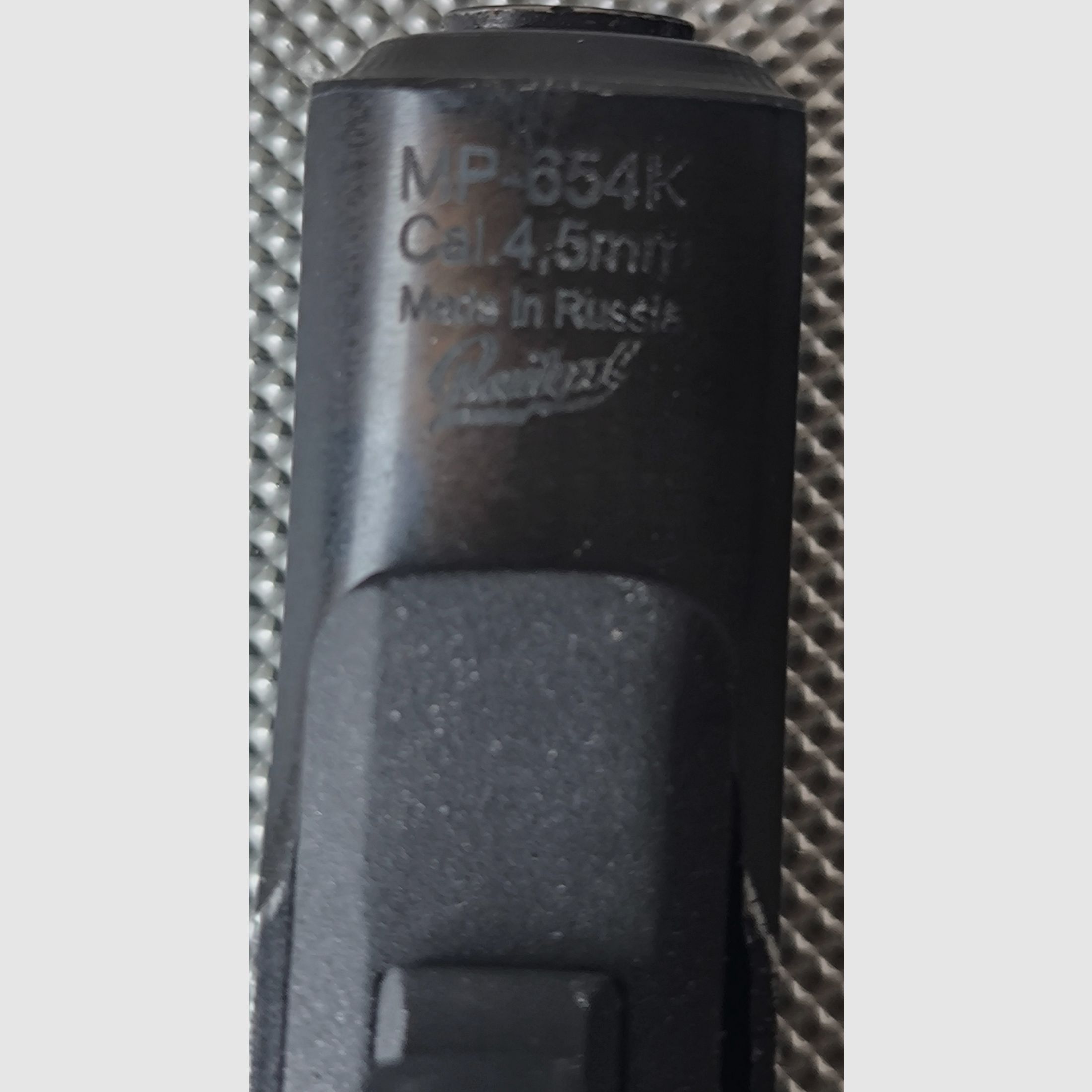 ⚠️ Achtung Makarov Fans, Echte Rarität!! Baikal - Makarov - MP-654K - Made in Russia & MDI-Braunes Leder Holster + 1 Packung 5er Max Tactical Co2-Kartuschen 
