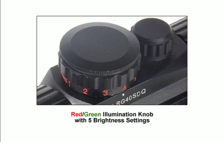 Kolimator Leapers UTG RG40SDQ 3.9'' 30 mm (SCP-RG40SDQ), zdjęcie 8 z 12