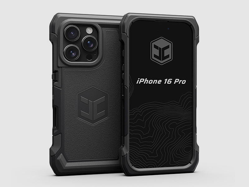Juggernaut ENDVR Handy-Schutzhülle IPhone 16 pro / SCHWARZE Hülle