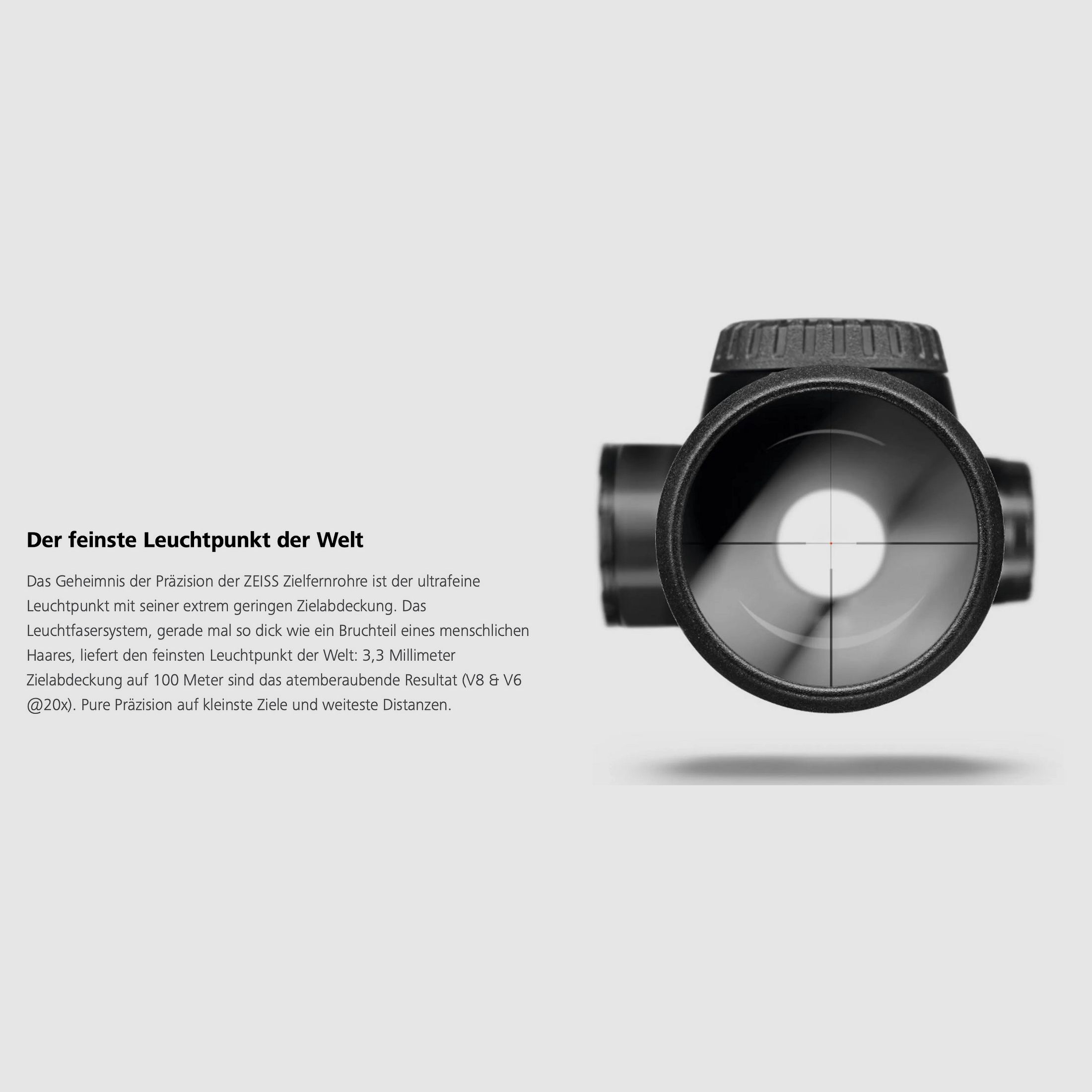 Aussteller ZEISS Conquest V6 2-12x50 M ill. Absehen 60 mit Zeiss Schiene Zielfernrohr LP