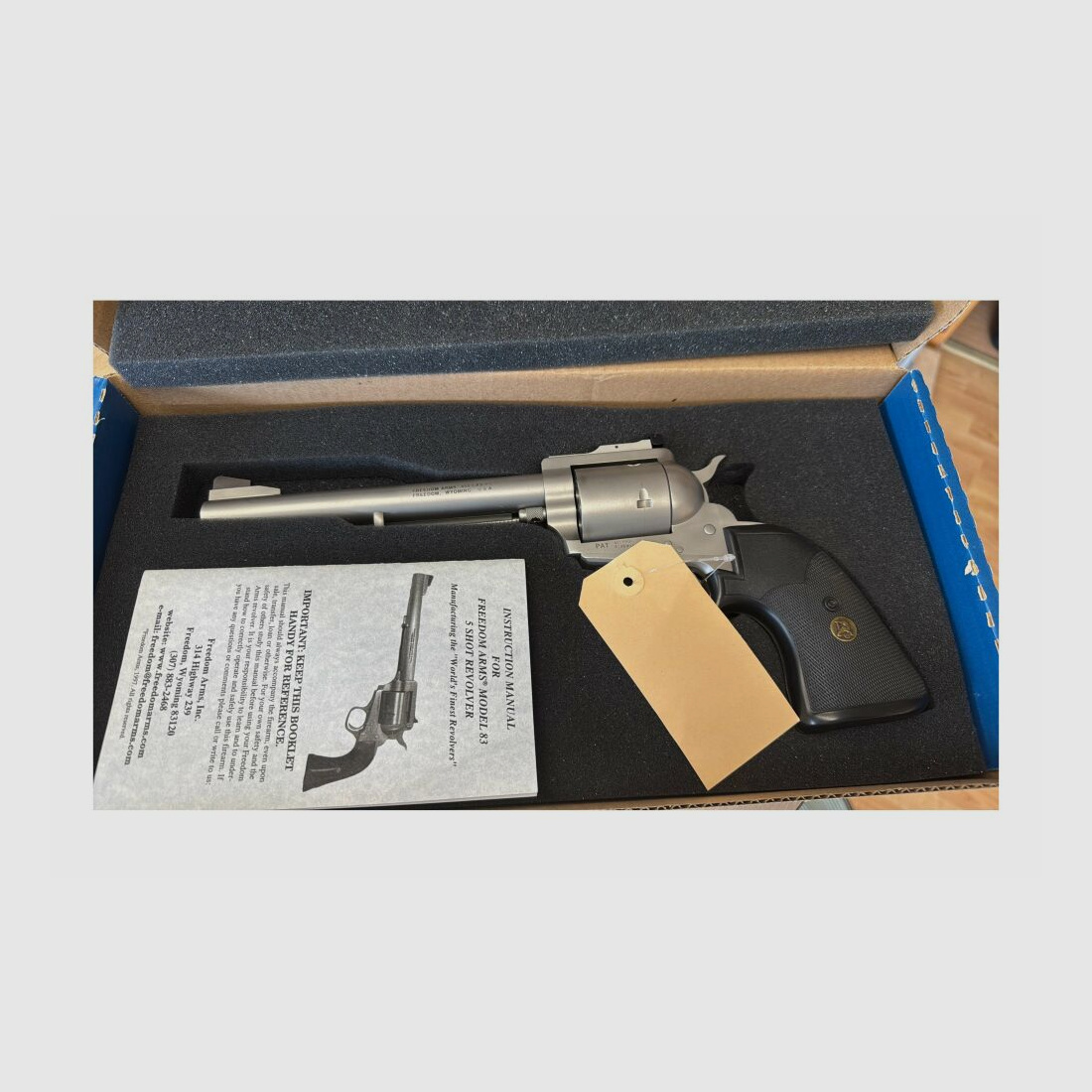 Armes de liberté de grade de terrain .454Casull