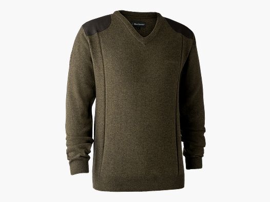 Deerhunter Sheffield Knit with V-neck Cypress M