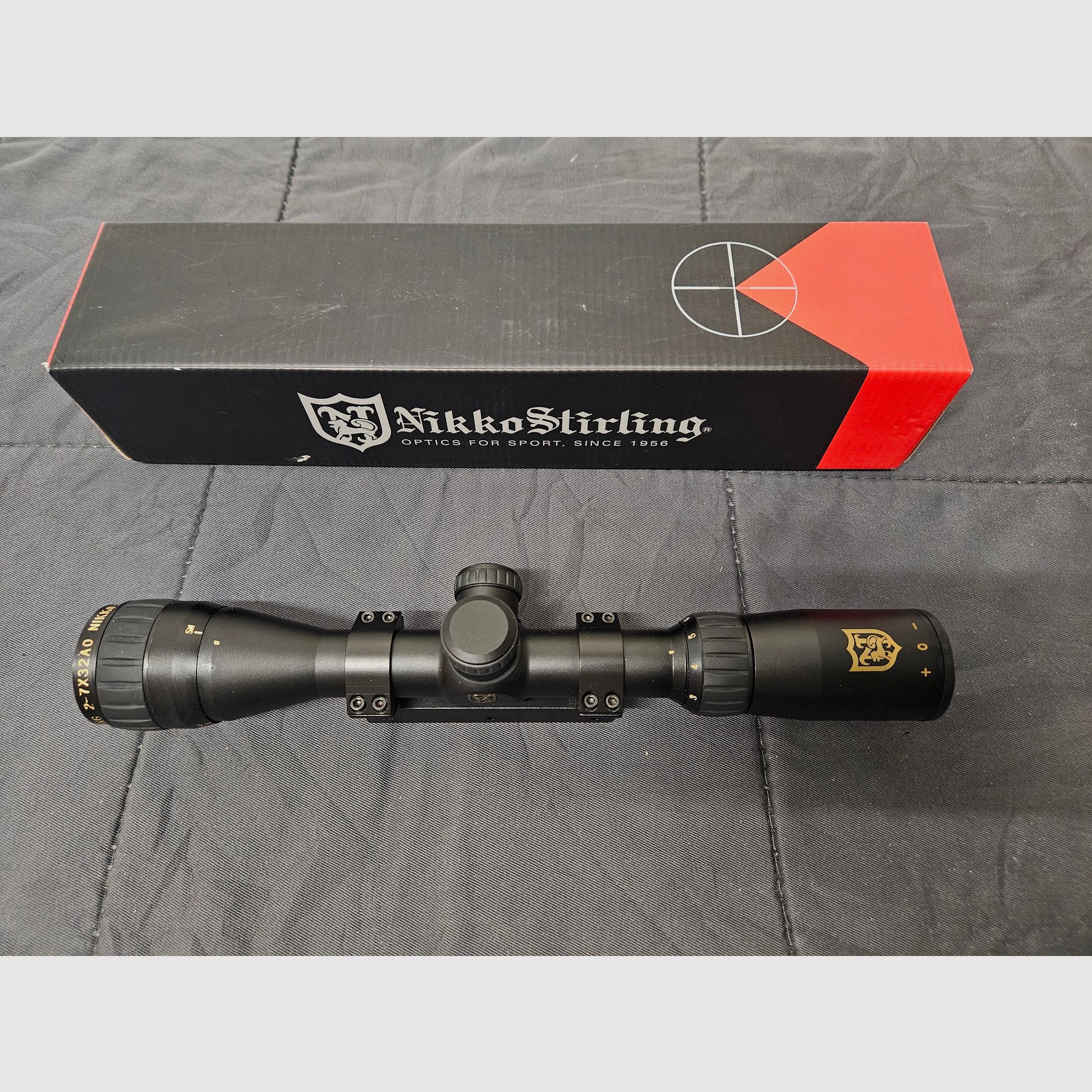 NIKKO STIRLING 2 -7X32 ZIELFERNROHR HALF MIL DOT (NGRA2732)