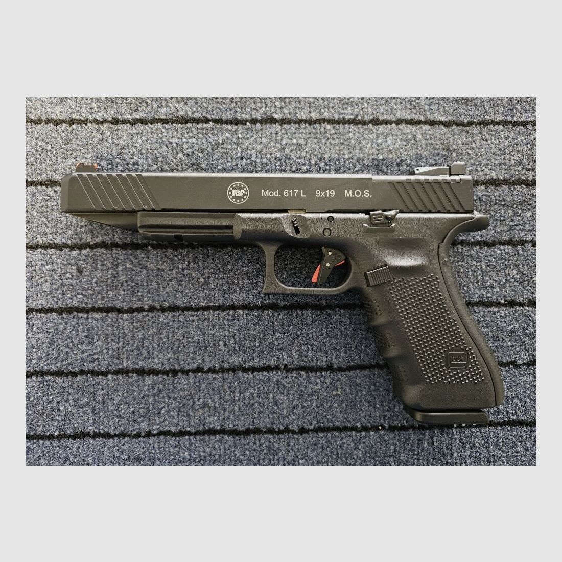RBF Custom GLOCK 617L 9mm Luger M.O.S. "COMPETITION", immagine 1 di 7