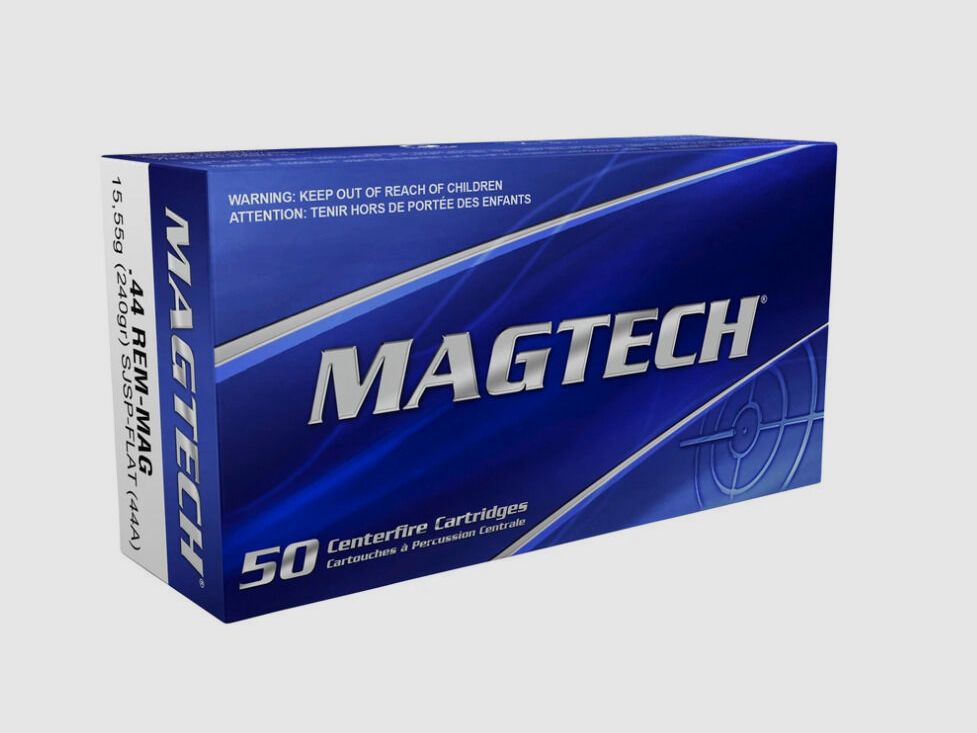 Magtech SJSP-FL 240GRS A50 .44 Rem. Mag