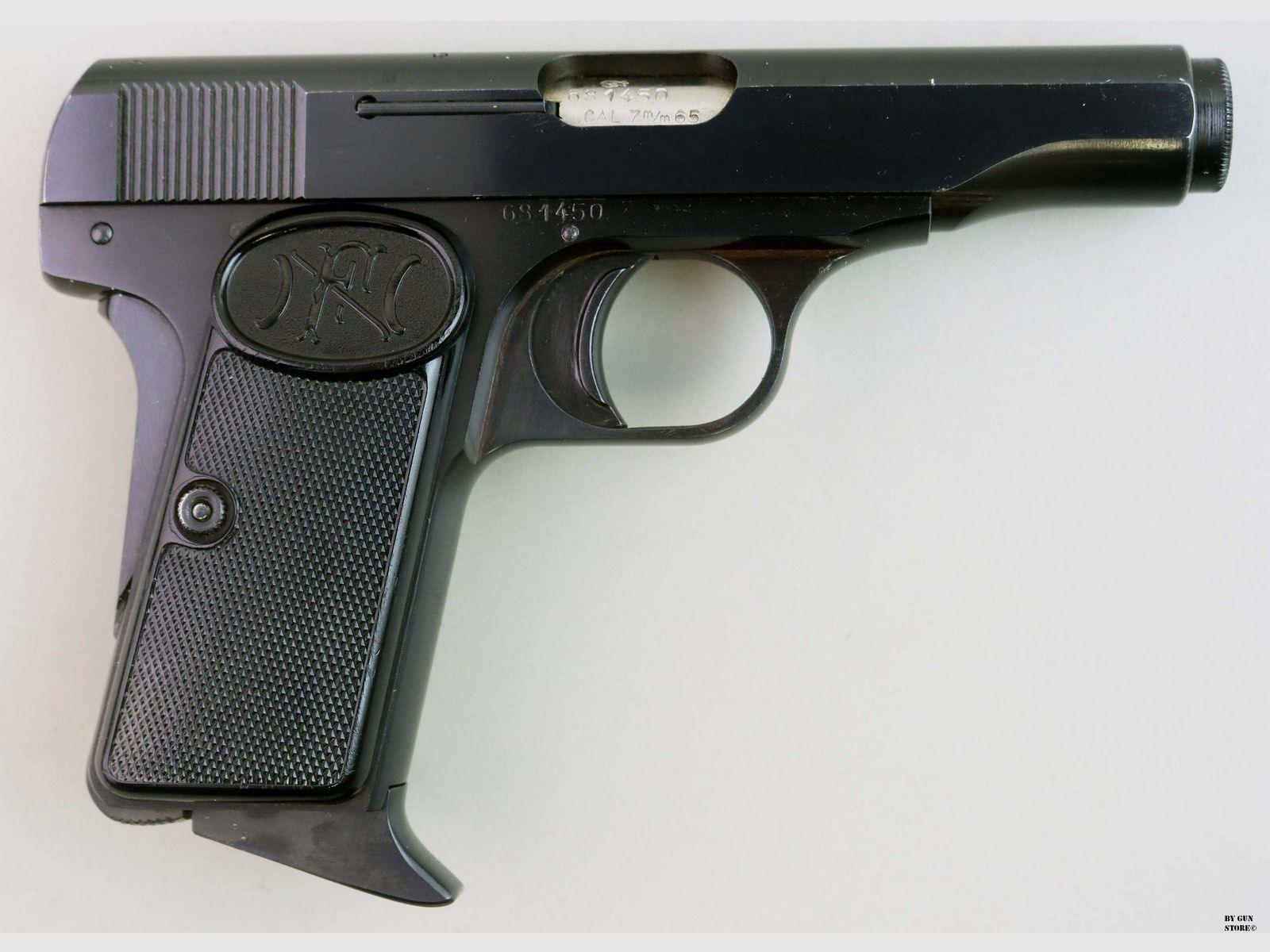 Pistol F.N. Browning mod. 10 cal. 7.65 mm mat. 681450, image 3 of 8