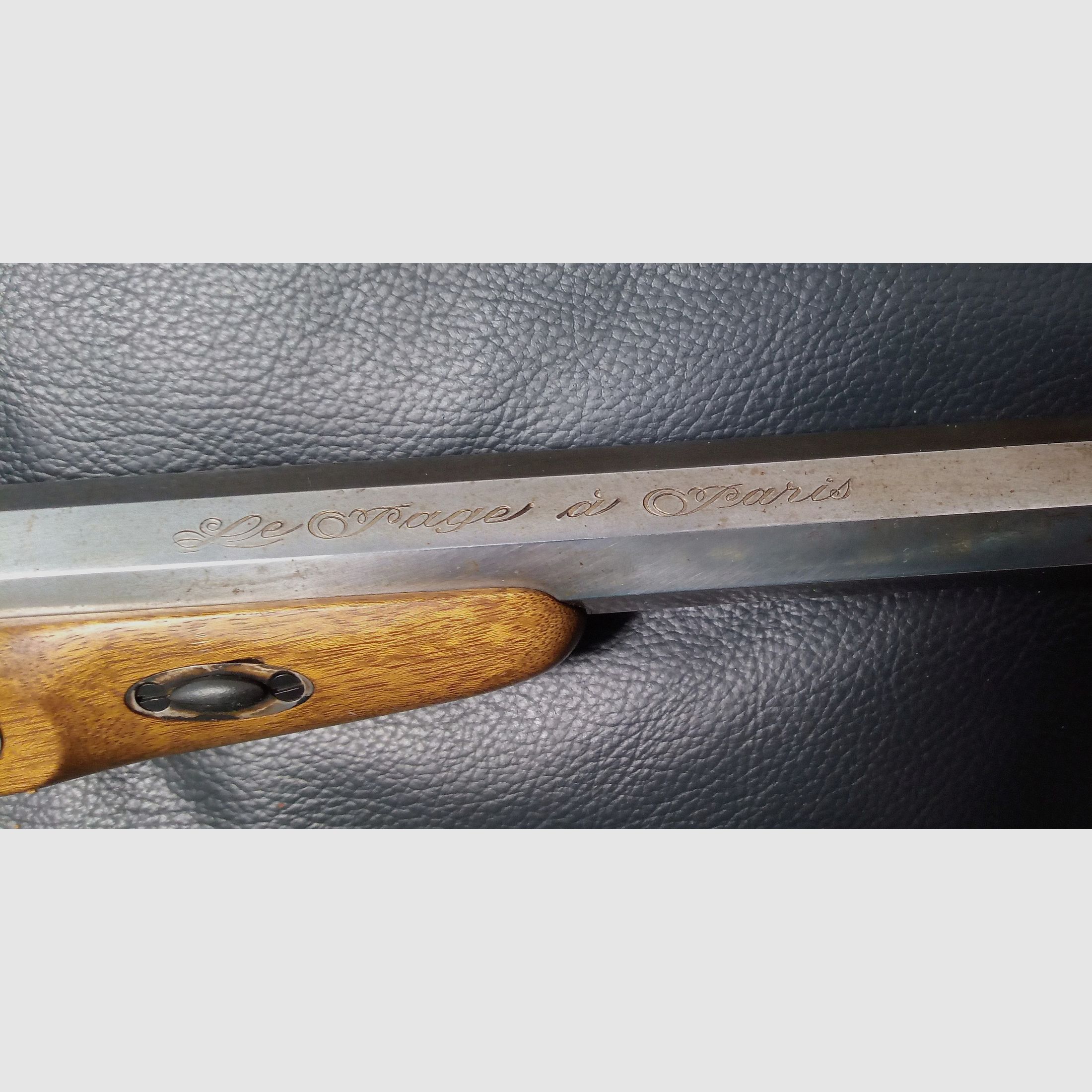 Armi Sport Italia Fucile ad avancarica a percussione "Le Page" Pistola Cal. 45 Polvere nera