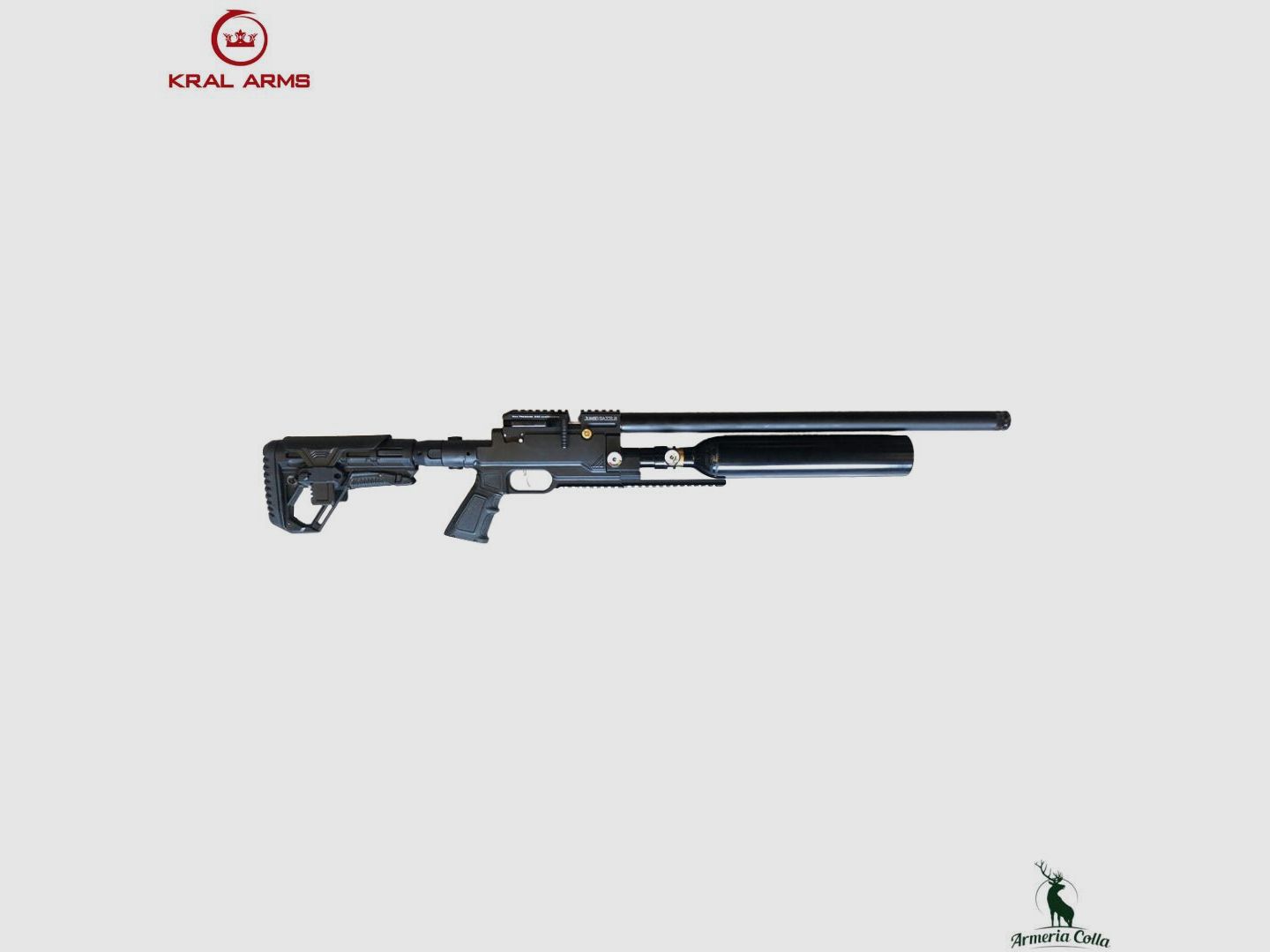 Kral Arms PCP Karabiner Jumbo Dazzle Kal. 6,35mm Freier Verkauf, Bild 1 von 3