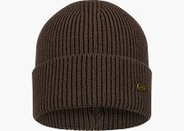 Tommy Rib Beanie Dunkelbraun ONE_SIZE