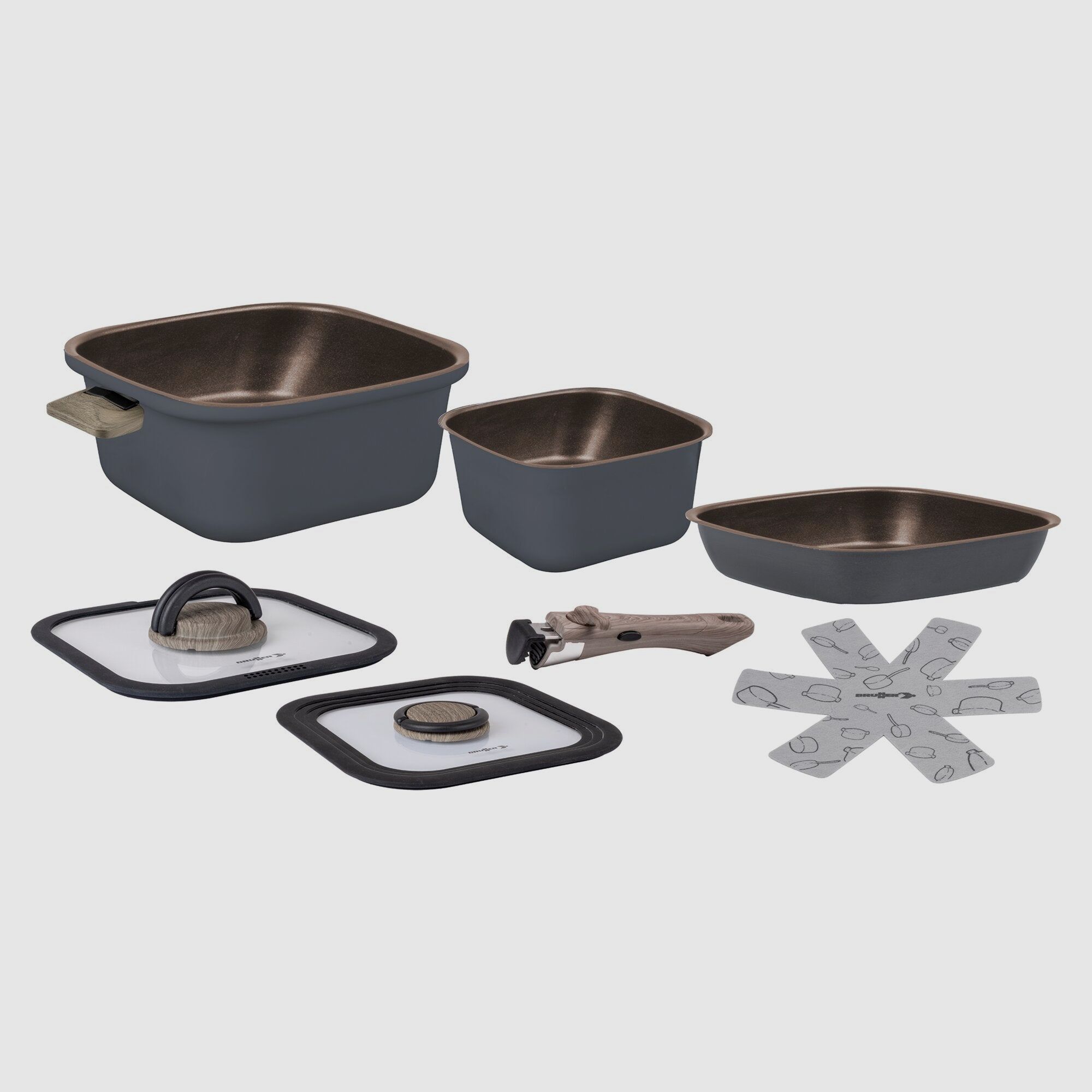 Set di pentole Torralta Square, immagine 2 di 9