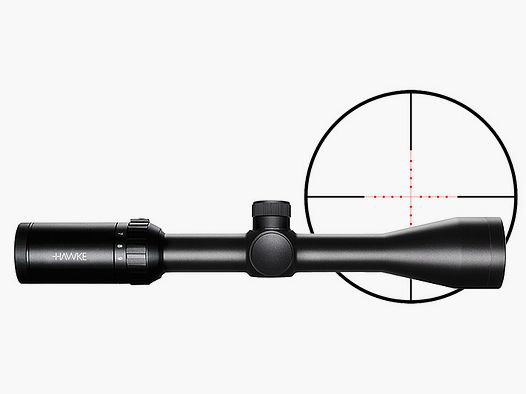 Zielfernrohr von Hawke Modell Vantage IR 1 Zoll 3-9x40, Absehen Mil Dot