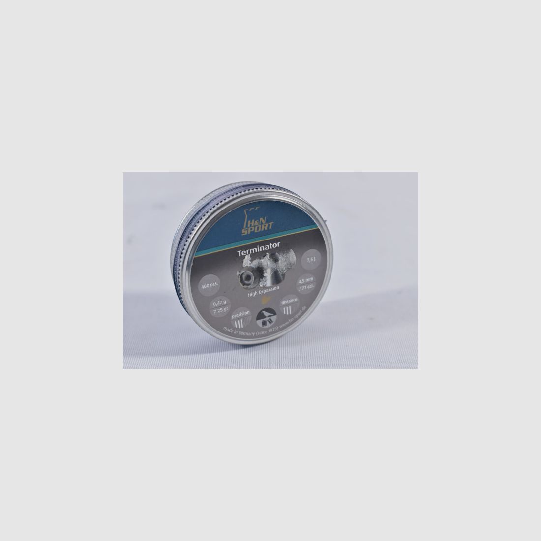H&N Sport 4,5mm 7,25grs Terminator 400STK Diabolo
