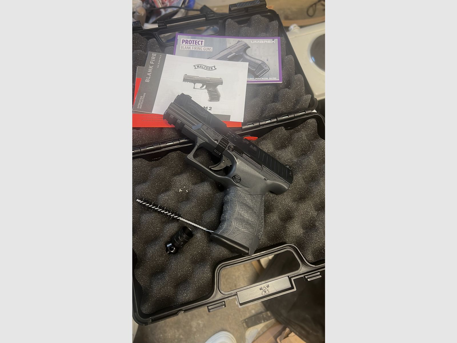 Selling my Walther PPQ M2 tgr 9mm P.A.K
