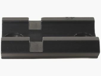 Base Top-Mount Weaver #46 noir mat pour Anschütz 1568 et autres.