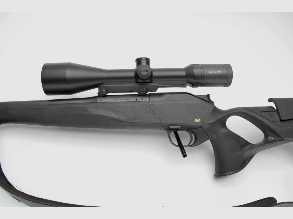 Rep Büchse Blaser R8 Ultimate Kal. 8,5x55 Blaser mit Kahles Helia 2,4-12x56 Pfandversteigerung 17.7.25