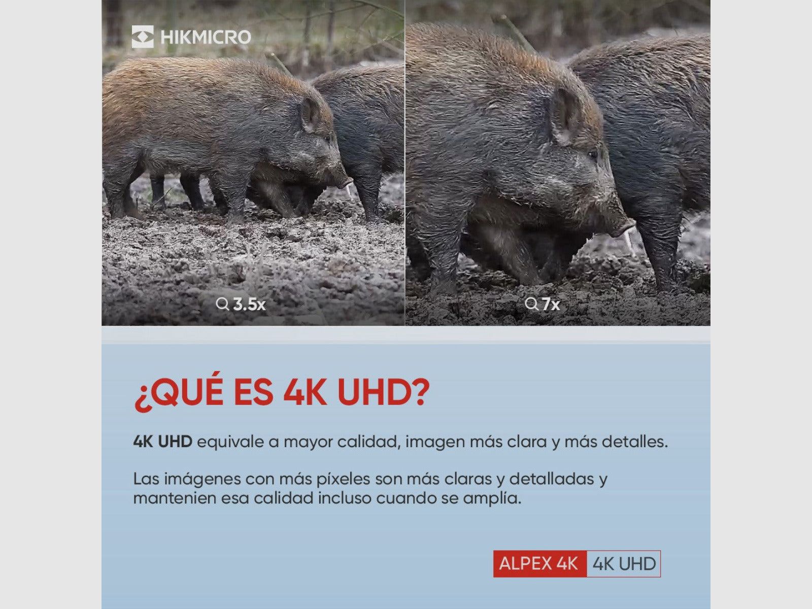 Hikmicro 4K Alpex A50E Digitales Nachtsichtzielfernrohr, Bild 9 von 16