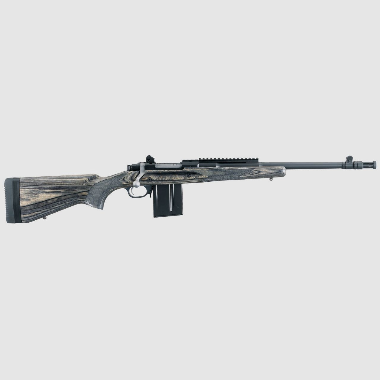 RUGER SCOUT LAMINIERT MATT INOX Gunsite INOX, Bild 1 von 2