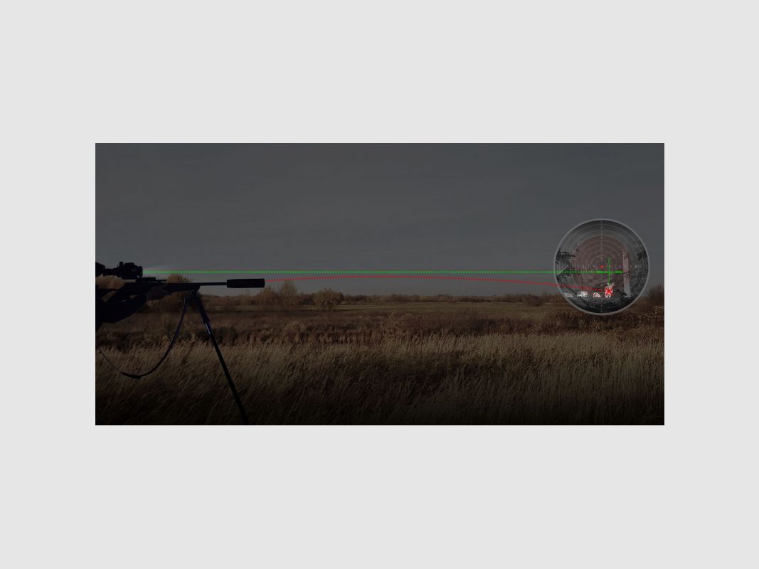 Visor térmico Hikmicro Panther 2.0 LRF PQ35 - 640×512 - 1,8-14,4X, imagen 5 de 9