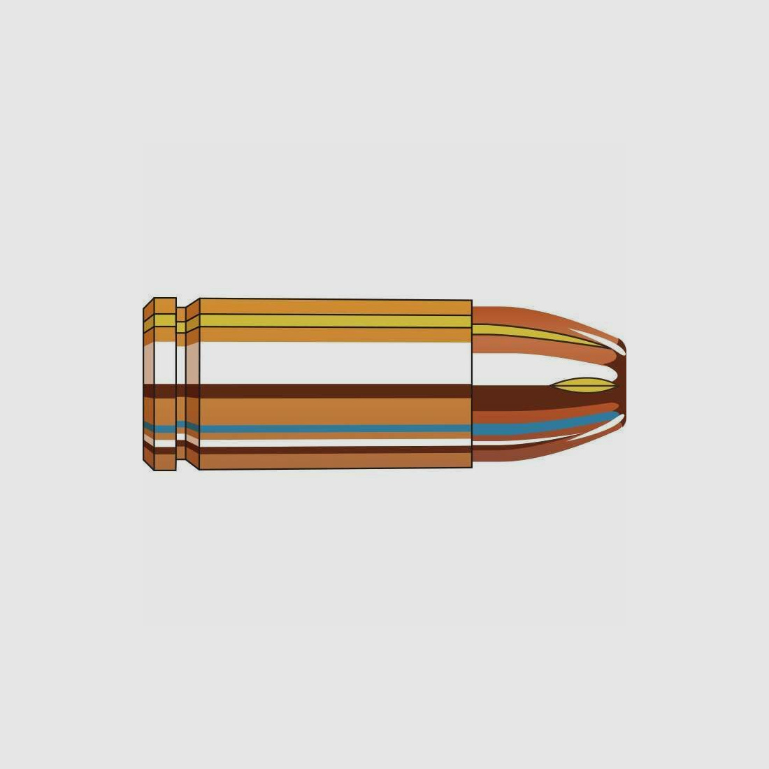Hornady HS/JHP-XTP 9,5g/147grs - 25er 9mmLuger; 9x19; 9mm Parabellum