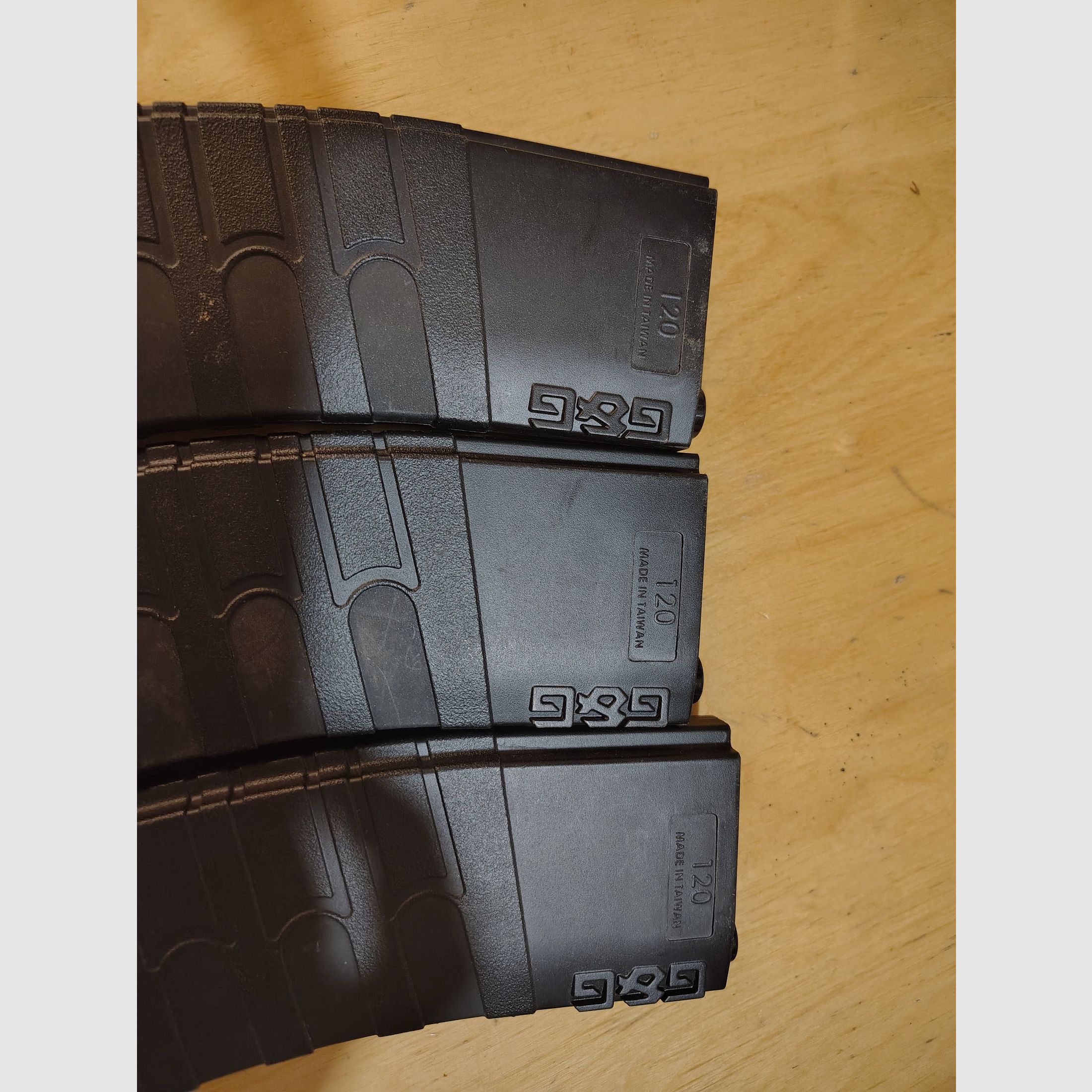3x G&G M4 / M16 Mid-Cap Magazine – 120 disparos – ¡Estado impecable!