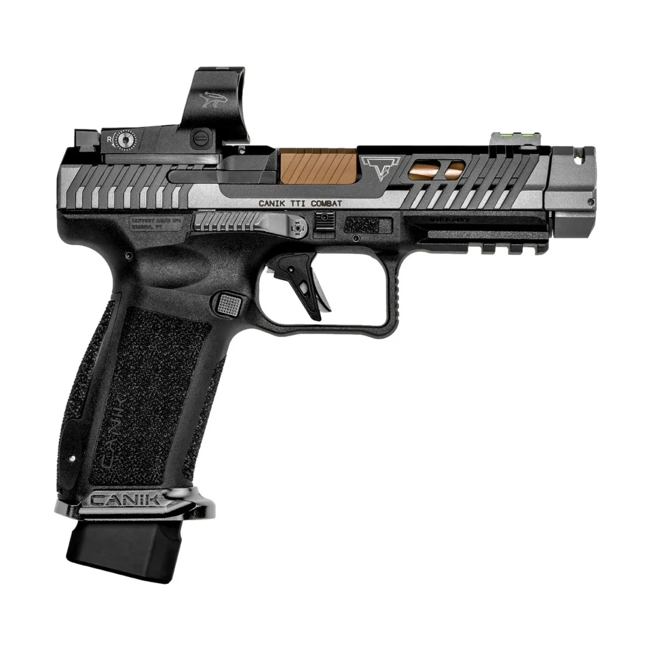 CANiK – Pistole / TTI COMBAT SMOKE Optic – MO3 / 9mm Para / 19 Schuss