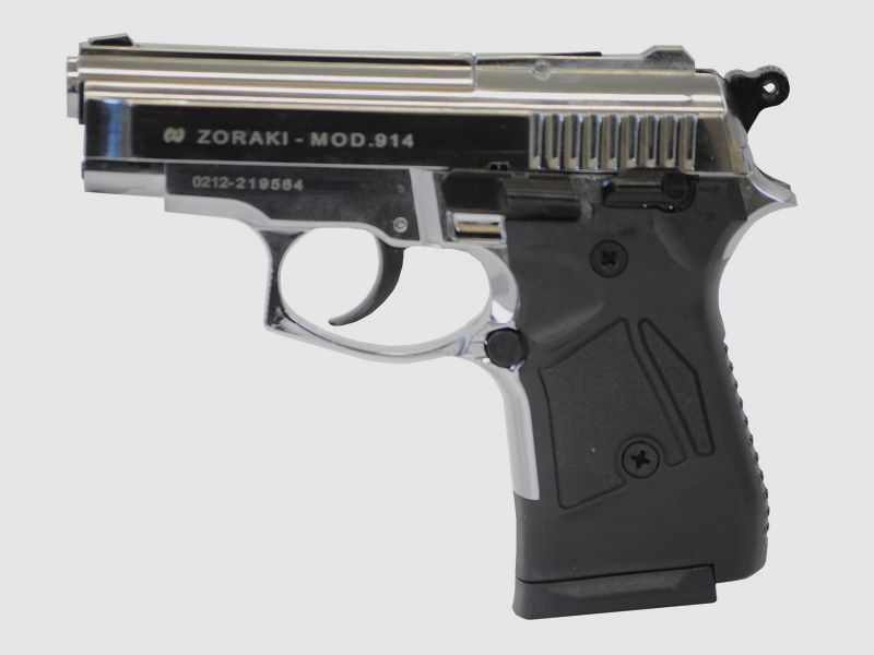 ESC Zoraki 914 chrom 9mm PAK Gas- & Signalwaffen