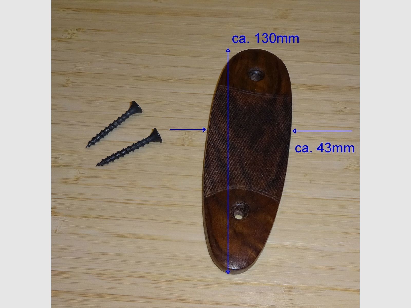 Echtholz-Schaftklappe für Blaser F3