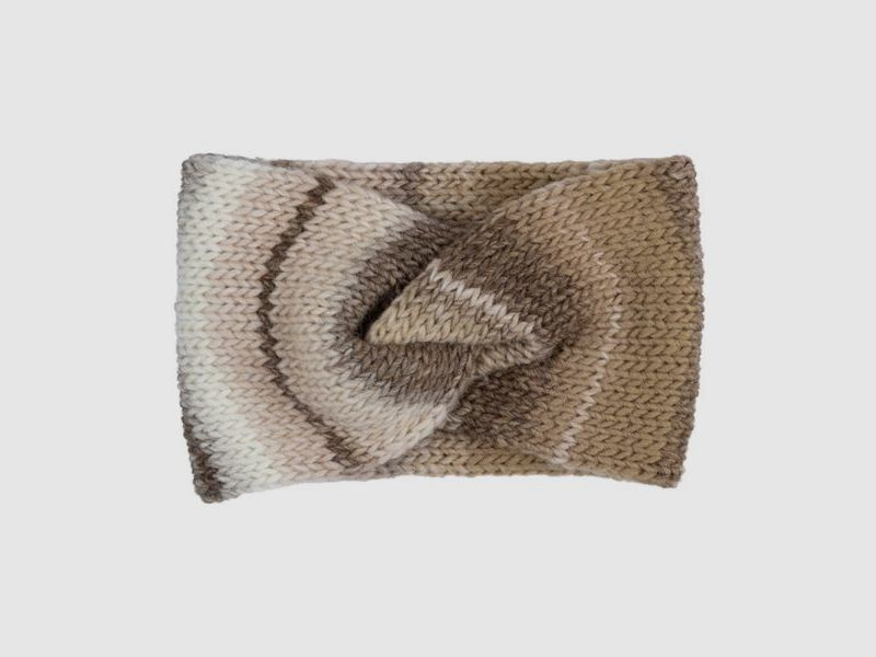 Fiebig Strik Pandebånd Lady Taupe